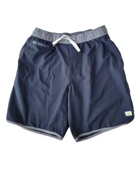 Vuori Banks Shorts Black Gray Mens Medium